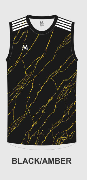 M15 Athletico 2 Vest -Black/Amber